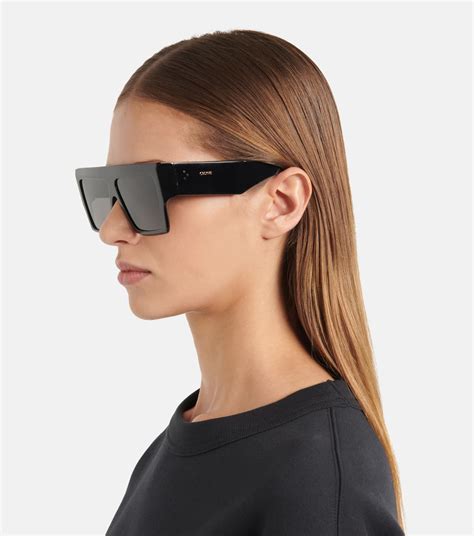 celine sunglasses new audrey|Celine flat top sunglasses black.